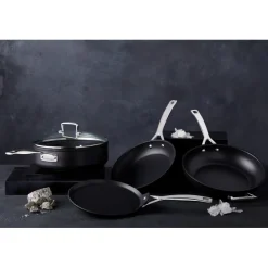 LE CREUSET Sauteuses|Sauteuse 30 cm Anti-Adhérente Les Forgées