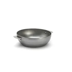 DE BUYER Sauteuses|Sauteuse Bombée Acier Ø 24 cm Mineral B Loqy
