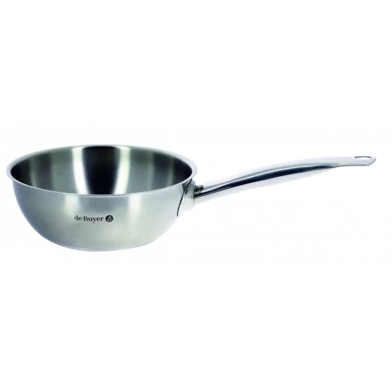 DE BUYER Sauteuses|Sauteuse Bombée Inox Ø24cm Prim'Appety