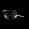 LE CREUSET Sauteuses|Sauteuse Bord Droit 28 cm Antiadhérente Les Forgées