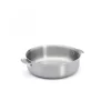 DE BUYER Sauteuses|Sauteuse Droite Inox Amovible Ø 24 cm Alchimy Loqy