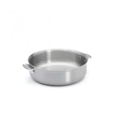 DE BUYER Sauteuses|Sauteuse Droite Inox Amovible Ø 24 cm Alchimy Loqy