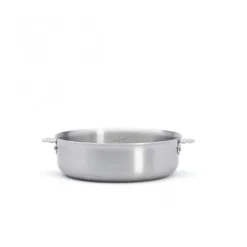 DE BUYER Sauteuses|Sauteuse Droite Inox Amovible Ø 24 cm Alchimy Loqy