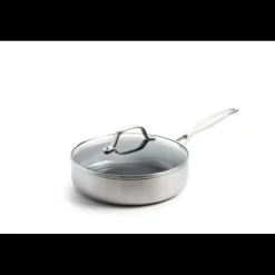 GREENPAN Sauteuses|Sauteuse en Céramique Ø 24 cm + Couvercle, collection GENEVA ™