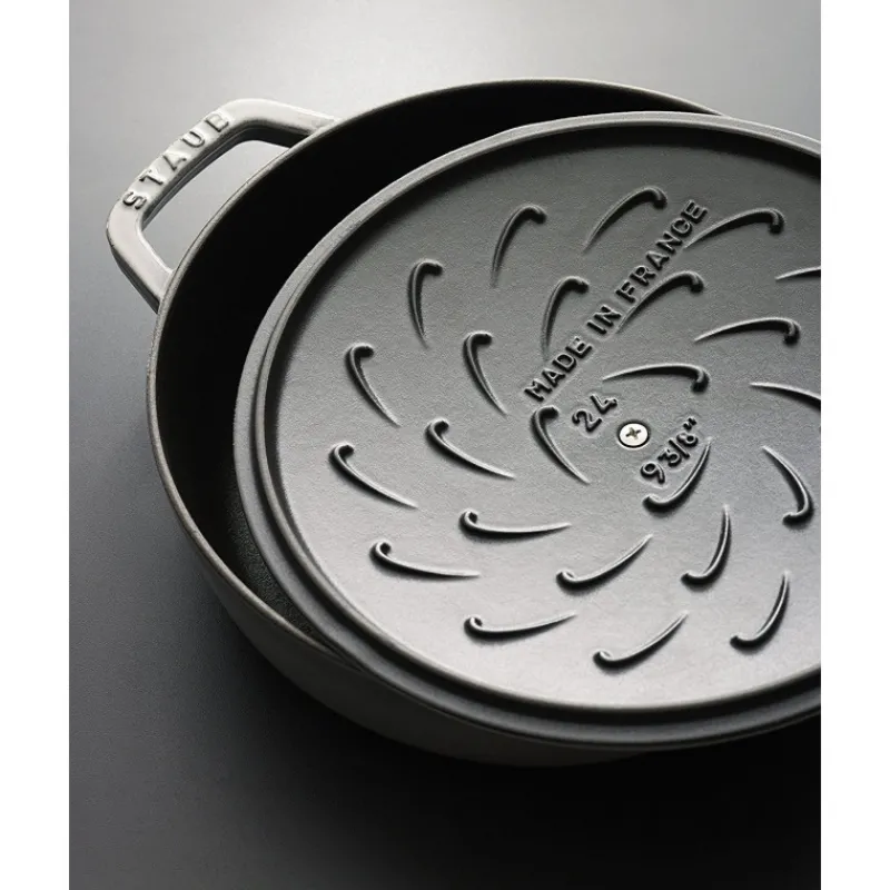 STAUB Sauteuses|Sauteuse en Fonte Chistera 28 cm Noir