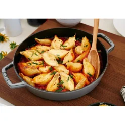 STAUB Sauteuses|Sauteuse en Fonte Chistera 28 cm Gris Graphite