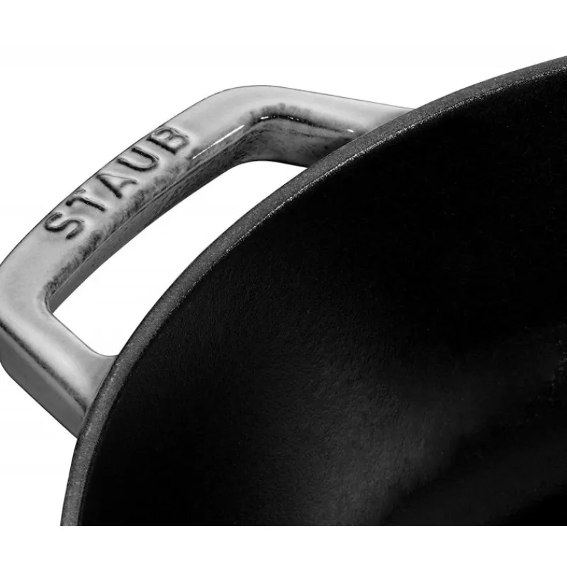 STAUB Sauteuses|Sauteuse en Fonte Chistera 24 cm Gris Graphite