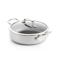 GREENPAN Sauteuses|Sauteuse Inox Ø 26 cm avec Couvercle PREMIERE