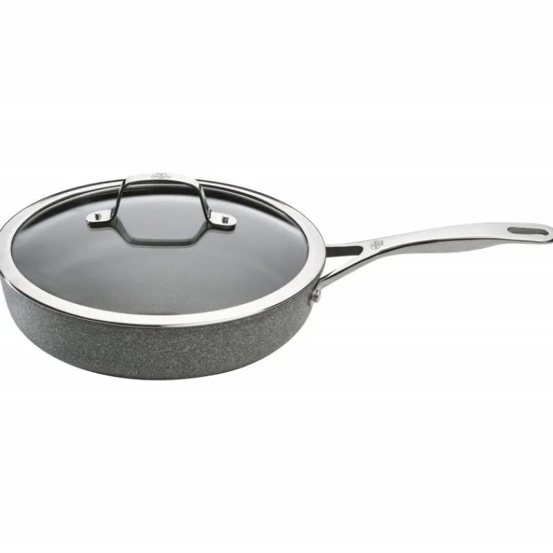BALLARINI Sauteuses|Sauteuse Pierre 28 cm avec couvercle Salina Granitium