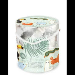 SCRAPCOOKING Emporte Pièce - Découpoir Pâtisserie|Seau 16 Emporte-Pièces Thème Animaux Wild