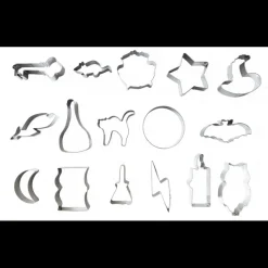 SCRAPCOOKING Emporte Pièce - Découpoir Pâtisserie|Seau 16 Emporte-pièces Thème Sorcier