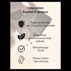 PEUGEOT Moulin|Sel|Sel de Guérande Sachets 50 g (x6)