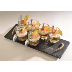 LEBRUN Servir, Présenter|Service à apéro par - 13 pièces