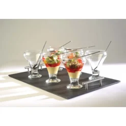 LEBRUN Servir, Présenter|Service Entrée/Dessert Hawaï par - 13 pièces