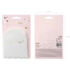 FUNCAKES Vaisselle|Serviettes en Papier Fantôme Halloween PartyDeco (x20)