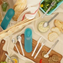 KUPPELS Couverts|Set 4 Couverts Nomades + Étui