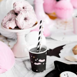 PARTYDECO Vaisselle|Set de 6 Gobelets Halloween en Papier PartyDéco