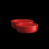 EMILE HENRY Vaisselle|Plat De Cuisson|Set de 2 Ramequins à Crème Brûlée en Céramique Ø 12 cm Grand Cru