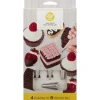 WILTON Poches À Douille Pâtissières|Douilles Pâtisserie|Set de Décoration Mini Pâtisseries 12 pièces