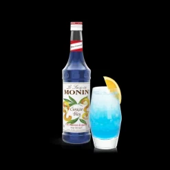 MONIN Jus, Sirops|Sirop Curaçao Bleu 70 cl