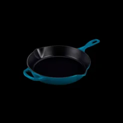 LE CREUSET Grills|Poêles|Skillet Rond Profond 26cm en Fonte Deep Teal