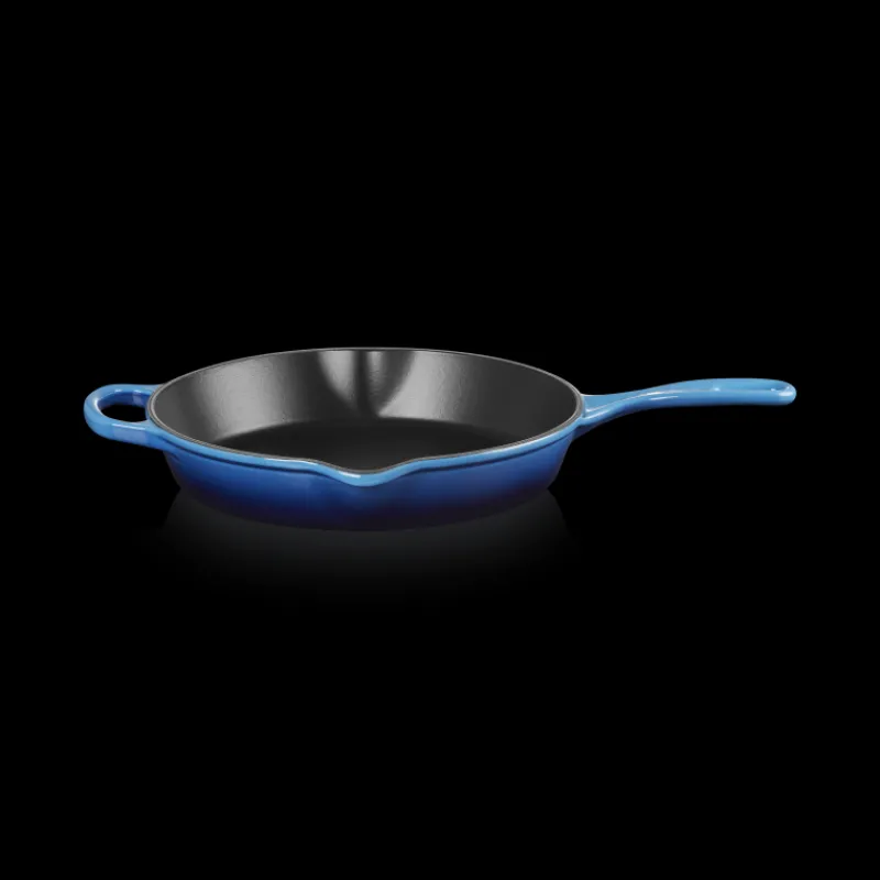 LE CREUSET Grills|Poêles|Skillet Rond Profond 26cm en Fonte Azur