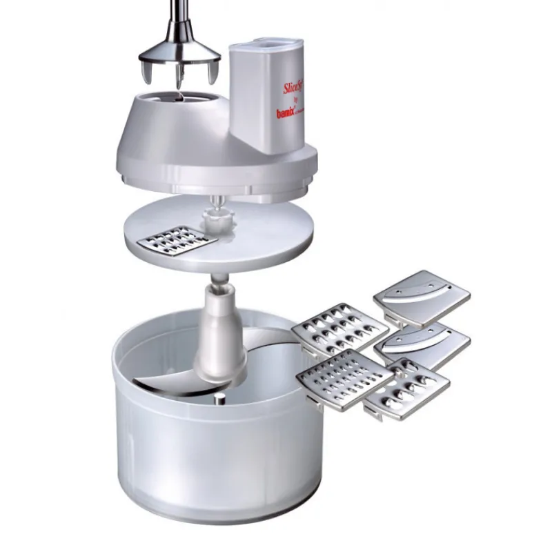 BAMIX Mixeur Plongeant|SliceSy blanc - Accessoire