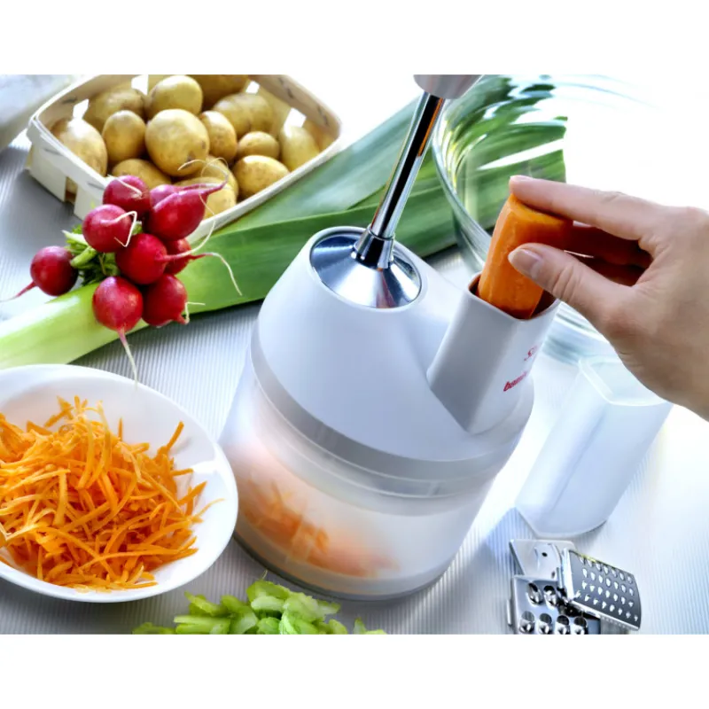 BAMIX Mixeur Plongeant|SliceSy blanc - Accessoire