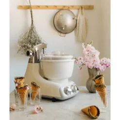 ANKARSRUM Sorbetière, Turbine À Glace|Sorbetière 1.5 L - Accessoire pour Robot