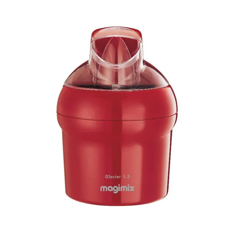 MAGIMIX Sorbetière, Turbine À Glace|Sorbetière 1.5 L Rouge