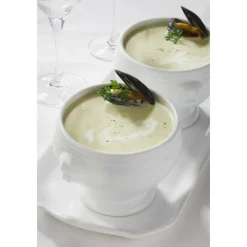 REVOL Servir, Présenter|Soupière Tête de Lion Blanche 45 cl French Classique