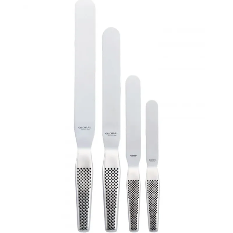 GLOBAL Spatules|Ustensiles Pâtisserie|Spatule de Cuisine Inox Plate 11 x 2,5 cm