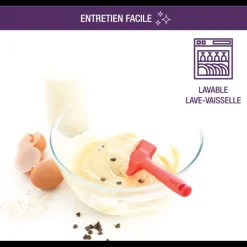 MASTRAD Spatules|Maryses Et Cuillères|Spatule en Silicone Monobloc Rouge