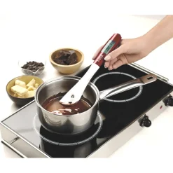 YOOCOOK Spatules|Spatule Thermomètre amovible + embout cuillère