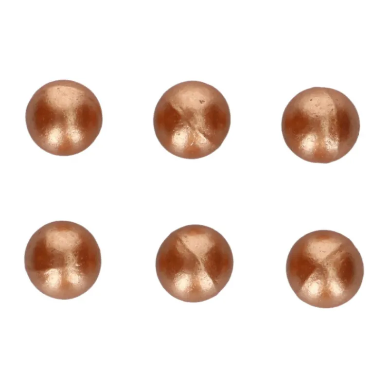 FUNCAKES Décoration Comestible|Sphère en Chocolat Bronze 2 cm (x8)