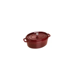 STAUB Cocotte En Fonte|Cocotte Fonte Ovale 29 cm Grenadine Majolique 4,2 L