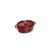 STAUB Cocotte En Fonte|Cocotte Fonte Ovale 33 cm Grenadine Majolique 6,7 L