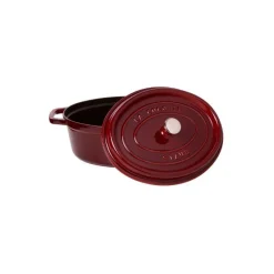 STAUB Cocotte En Fonte|Cocotte Fonte Ovale 31 cm Grenadine Majolique 5,5 L