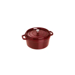 STAUB Cocotte En Fonte|Cocotte Fonte Ronde 26 cm Grenadine Majolique 5,2 L