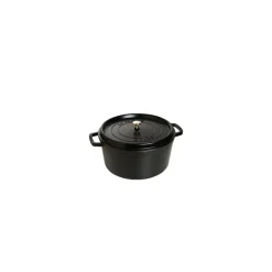 STAUB Cocotte En Fonte|Cocotte Fonte Ronde 14 cm Noir Mat 0,8 L