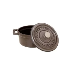 STAUB Cocotte En Fonte|Cocotte Fonte Ronde 20 cm Gris Graphite 2,2 L
