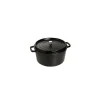STAUB Cocotte En Fonte|Cocotte Fonte Ronde 22 cm Noir Mat 2,6 L