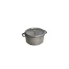 STAUB Cocotte En Fonte|Cocotte Fonte Ronde 18 cm Gris Graphite 1,7 L