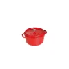 STAUB Cocotte En Fonte|Cocotte Fonte Ronde 18 cm Rouge Cerise 1,7 L