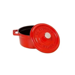 STAUB Cocotte En Fonte|Cocotte Fonte Ronde 18 cm Rouge Cerise 1,7 L