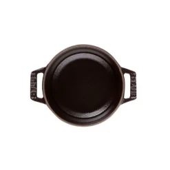 STAUB Cocotte En Fonte|Cocotte Fonte Ronde 16 cm Noir Mat 1,2 L