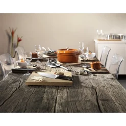 STAUB Cocotte En Fonte|Cocotte Fonte Ronde 24 cm Cannelle Majolique 3,8 L