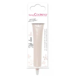 SCRAPCOOKING Nappages Et Glaçages|Décoration Comestible|Stylo Chocolat Blanc 25 g