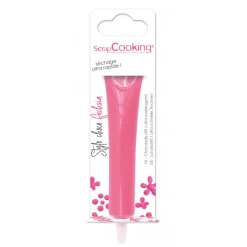 SCRAPCOOKING Nappages Et Glaçages|Décoration Comestible|Stylo Chocolat Fuchsia 25 g