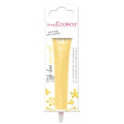 SCRAPCOOKING Nappages Et Glaçages|Décoration Comestible|Stylo Chocolat Jaune Pastel 25 g